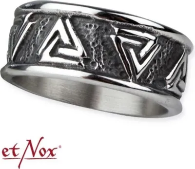 Produktbild von Ring Wotansknoten Edelstahl etNox  59 (18.8 mm Ø)