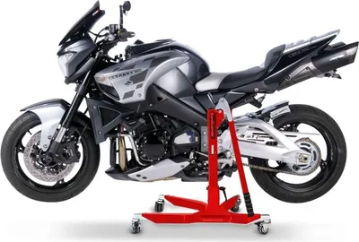 Zdjęcie produktu dla Stojak centralny CS Power Classic do Suzuki B-King 07-12 czerwony