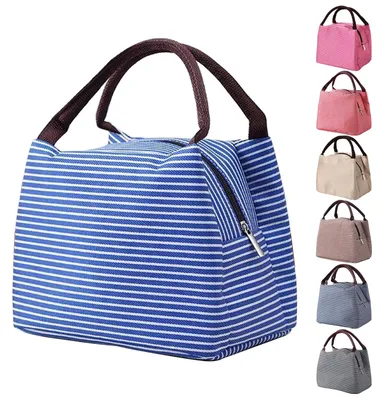 Produktbild von Mini Lunchtasche - Isolierte Kühltasche - Für Lebensmittel und Getränke - Klein und auslaufsicher