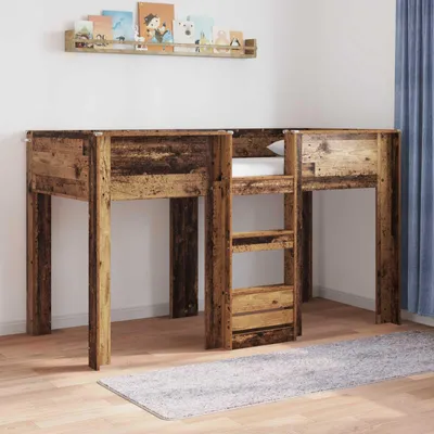 Produktbild von Maison Exclusive - Etagenbett für Kinder Altholz 75 x 190 cm Holzwerkstoff