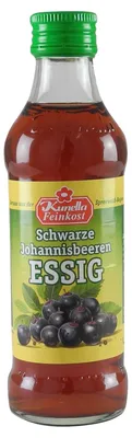 Produktbild von Schwarze Johannisbeeren Essig von Kunella Feinkost (100 ml)