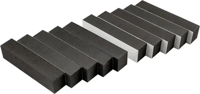 Productafbeelding van Element Schuim - Jazz Bass - Gitaar Afstelling - Zelfklevend EVA - 10 Stuks - Zwart