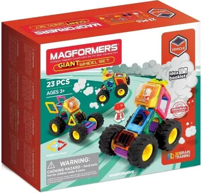 Produktbild von Magformers Konstruktionsspielzeug Set zum Bau eines Riesenrads, 23 Teile