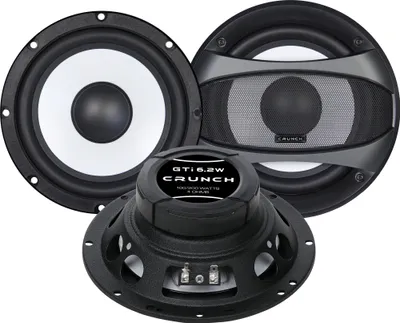 Produktbild von Crunch GTi6.2W | 2 Stück (Paar) 16,5 cm (6.5") Kickbass-Lautsprecher