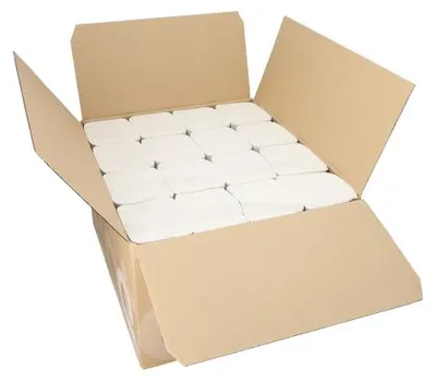 Zdjęcie produktu dla 3200 Papstar ręcznik papierowy w składce 23 cm x 25 cm biały 2-warstwowy 37249