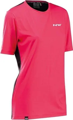 Produktbild von Northwave Womens Xtrail Short Sleeve Jersey Black/Fuchsia S