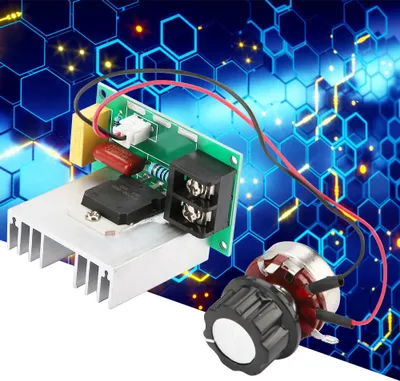 Obrázek produktu pro Elektronický regulátor otáček střídavého motoru 0-220V 8000W regulátor vysokého napětí