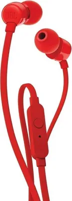 Obrázok produktu pre JBL T110, Kbel, 20 - 20000 Hz, Hovor / hudba, Slchadl s mikrofnom, erven