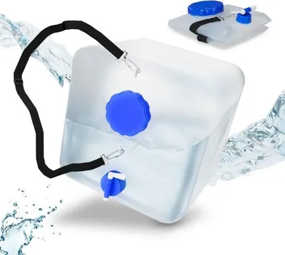 Produktbild von 2 Stk. Zusammenklappbare Wasserbehälter