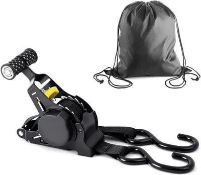 Obrázek produktu pro Automatický ráčnový popruh 2,5 cm x 3,3 m, 680 kg, ergonomický