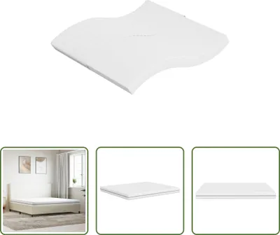 Produktbild von The Living Store Matratze Schaumstoff Mittelweich 180x200 cm