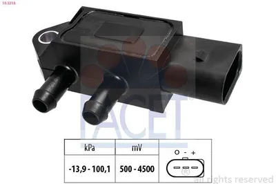 Produktbild von FACET Luftdrucksensor Höhenanpassung 10.3318 für VW Golf VII Schrägheck (5G1, BQ1, BE1, BE2)