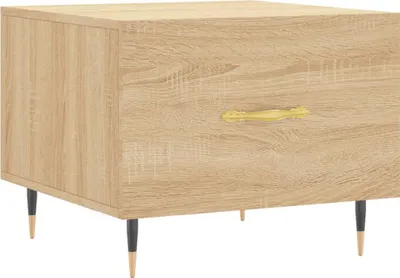 Produktbild von vidaXL Couchtisch Sonoma-Eiche 50x50x40 cm Holzwerkstoff