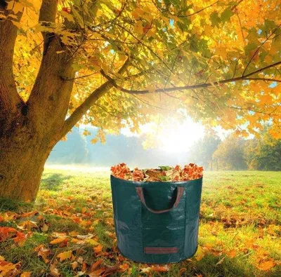 Produktbild von Robuste Gartensäcke 120l 272l mit Handschuhen