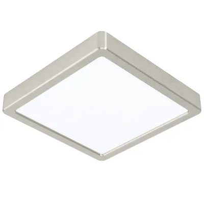 Zdjęcie produktu dla Fueva Z satyna nikiel stal nowoczesna lampa sufitowa zintegrowana led 16,5W