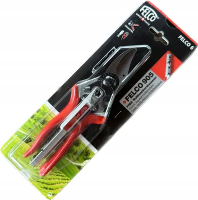 Imagen del producto de Tijeras de podar Felco 6 para diestros, con afilador incluido