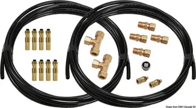 Zdjęcie produktu dla Zestaw hydrauliczny OB-2S drugiej stacji sterowania Osculati 45.290.15