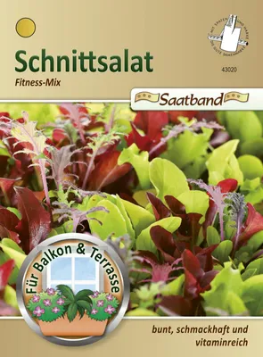 Produktbild von Schnittsalat Fitness Mix (Saatband) | Salatsamen von N.L. Chrestensen