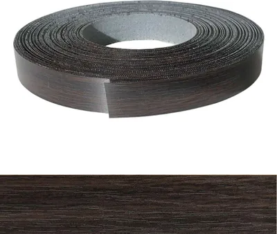 Produktbild von Kantenumleimer Melamin 22mm x 10m mit Schmelzkleber in Eiche wenge mokka Dekor