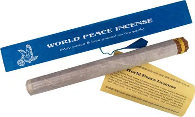 Produktbild von Räucherstäbchen - World Peace Incense, Blau, 25*3*3 cm, Räucherstäbchen aus Tibet, Nepal