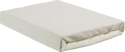Produktbild von Beddinghouse Jersey Spannbettlaken bis 26cm Höhe Farbe Gebrochenes Weiss Größe 160x200/220x26cm