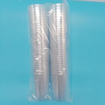 Produktbild von Hartplastik Silberglitzer Partybecher 285ml 10oz Plastikbecher Turm4 Funkelnde