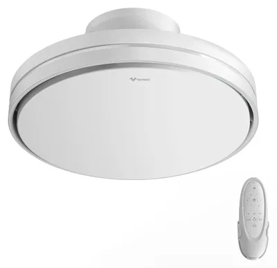 Image de Ventilateur de plafond sans pales, ventilateur de plafond avec lumière, ventilateur avec LED - Moteur DC 30W, silencieux