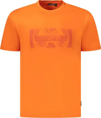 Produktbild von Napapijri Herren KURZARM-T-SHIRT Orange NP0A4IEASVANNIPRTSS_ARA00 : Größe - M Größe: M