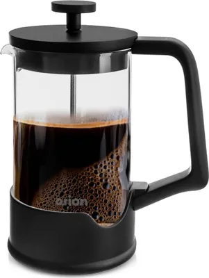 Produktbild von Orion | Kaffeebereiter - French Press - Schwarz - 650 Ml - Glas - Kaffeezubereitung