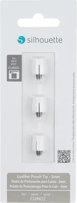 Produktbild von SILHOUETTE - Ersatzspitzen für Leder Stanzwerkzeug von CURIO 2 - 3mm