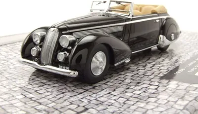 Produktbild von Minichamps 437125332 Lancia Astura Tipo 233 Corto 1936 schwarz 1:43