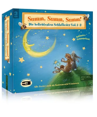 Produktbild von Schlaflieder-Box,Vol. 1-3 inkl. Schmusetuch