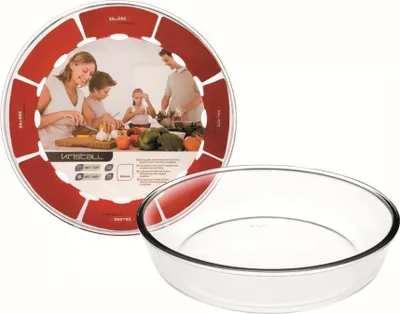 Obrázok produktu pre Okrúhla sklenená misa do rúry 26x6cm - Ibili
