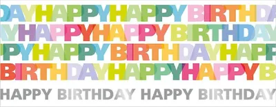 Immagine prodotto di Carta d'auguri Artebene per compleanno, stampa a rilievo, multicolore, 21x8 cm