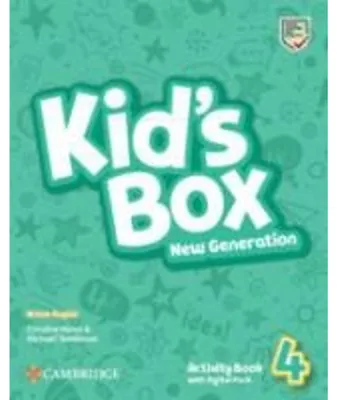 Produktbild von Kid's Box New Generation Level 4 Activity Book with Digital Pack British English