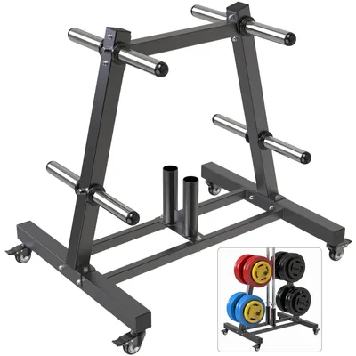 Productafbeelding van Solidchoice - Gewichtshouder voor Olympische Gewichtplaten en Dumbbells