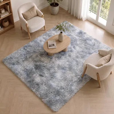 Image de Elzusha - Tapis doux pour salon, lavable et antidérapant