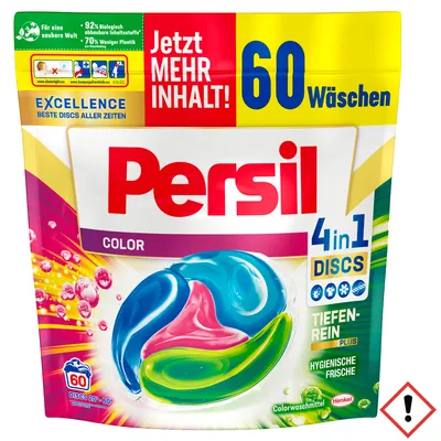 Produktbild von Persil Color 4in1 60 Wäschen Colorwaschmittel biologisch tiefenrein hygieisch