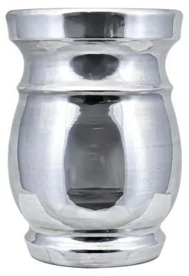 Immagine prodotto di Cebador - Tazza da mate in legno di Palo Santo Diego 150-200 ml - Contenitore realizzato a mano in legno sacro - Con montatura in metallo - Aromatizzante, resistente