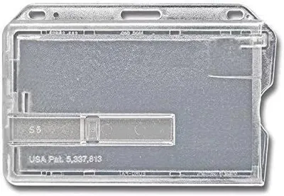 Produktbild von Kartenhülle Kartenhalter Auswelter für eine Karten Hartplastik Horizontal Ausschieber Transparent