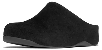 Obrázek produktu pro FITFLOP FitFlop Shuv semišové dřeváky ČERNÉ 42