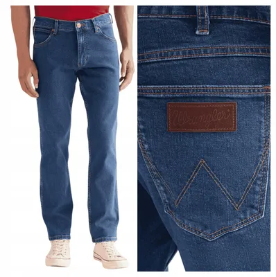 Obrázek produktu pro WRANGLER | Pánské džíny Greensboro, Regular Fit, modré, W31 L32
