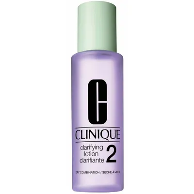 Zdjęcie produktu dla Clinique Clarifying Lotion 2, Balsam do twarzy, Kobiety, 200 ml, Skóra mieszana, Skóra sucha, Skóra tłusta, Bardzo sucha skóra, Nawilżający, Wygładzający, Butelka
