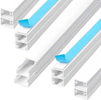 Immagine prodotto di Presa per cavi autoadesiva, gestione dei cavi, 10 pezzi, 12x7 mm, nera