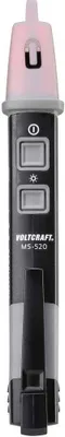 Produktbild von VOLTCRAFT MS-520 Berührungsloser Spannungsprüfer CAT IV 1000 V LED, Akustik