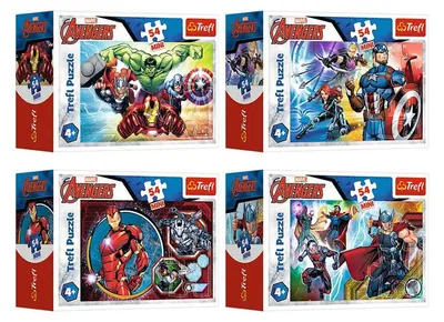 Produktbild von TREFL Puzzle Avengers: Captain America 54 Teile