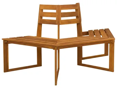 Obrázok produktu pre Baumbank, rozmer 160 x 70 x 86 cm, masívne drevo akácie, prírodná farba