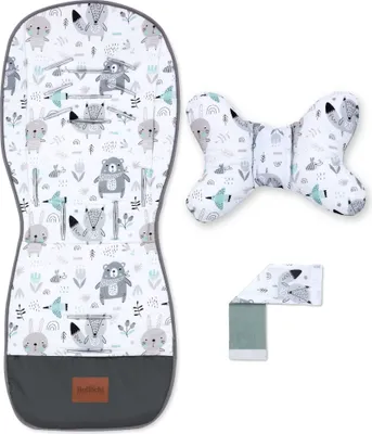 Produktbild von Bellochi Sitzauflage Kinderwägen Sitzauflage Buggy Sommer - Universal und Luftige mit Anti-Shock-Kissen - -Zertifikat - animaland