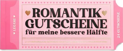 Produktbild von Legami BLOCK M.24 GUTSCHEIN HEART HEART