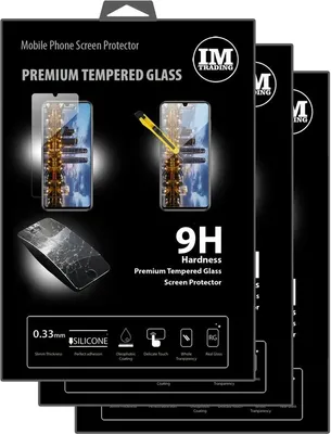 Zdjęcie produktu dla cofi1453 3X Szkło pancerne 9H Szkło hartowane Folia ochronna wyświetlacza Szkło ochronne ekranu kompatybilne z Huawei Y8P